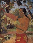 Paul Gauguin Take mango woman France oil painting artist